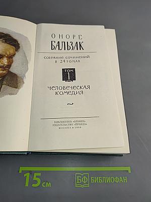 Человеческая комедия. Том 1