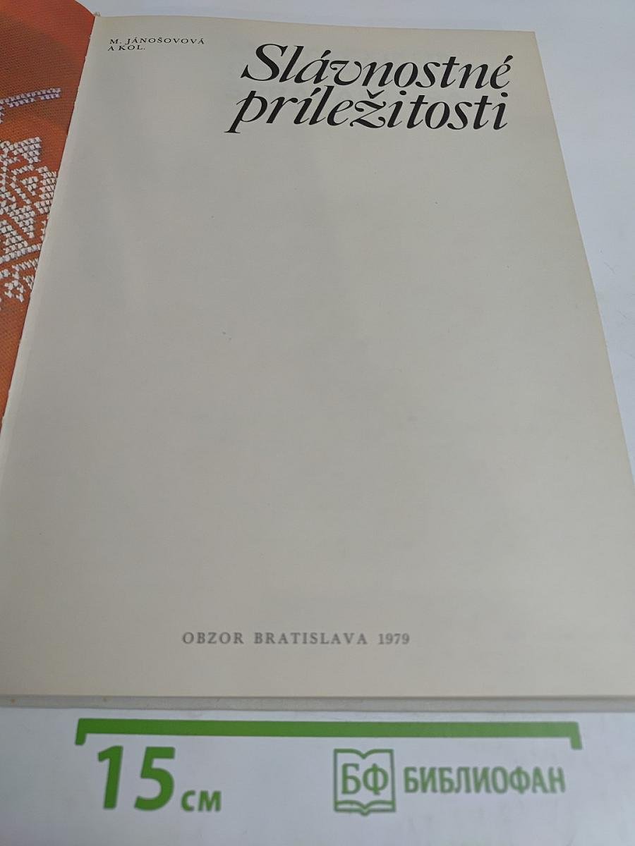 Slávnostné príležitosti