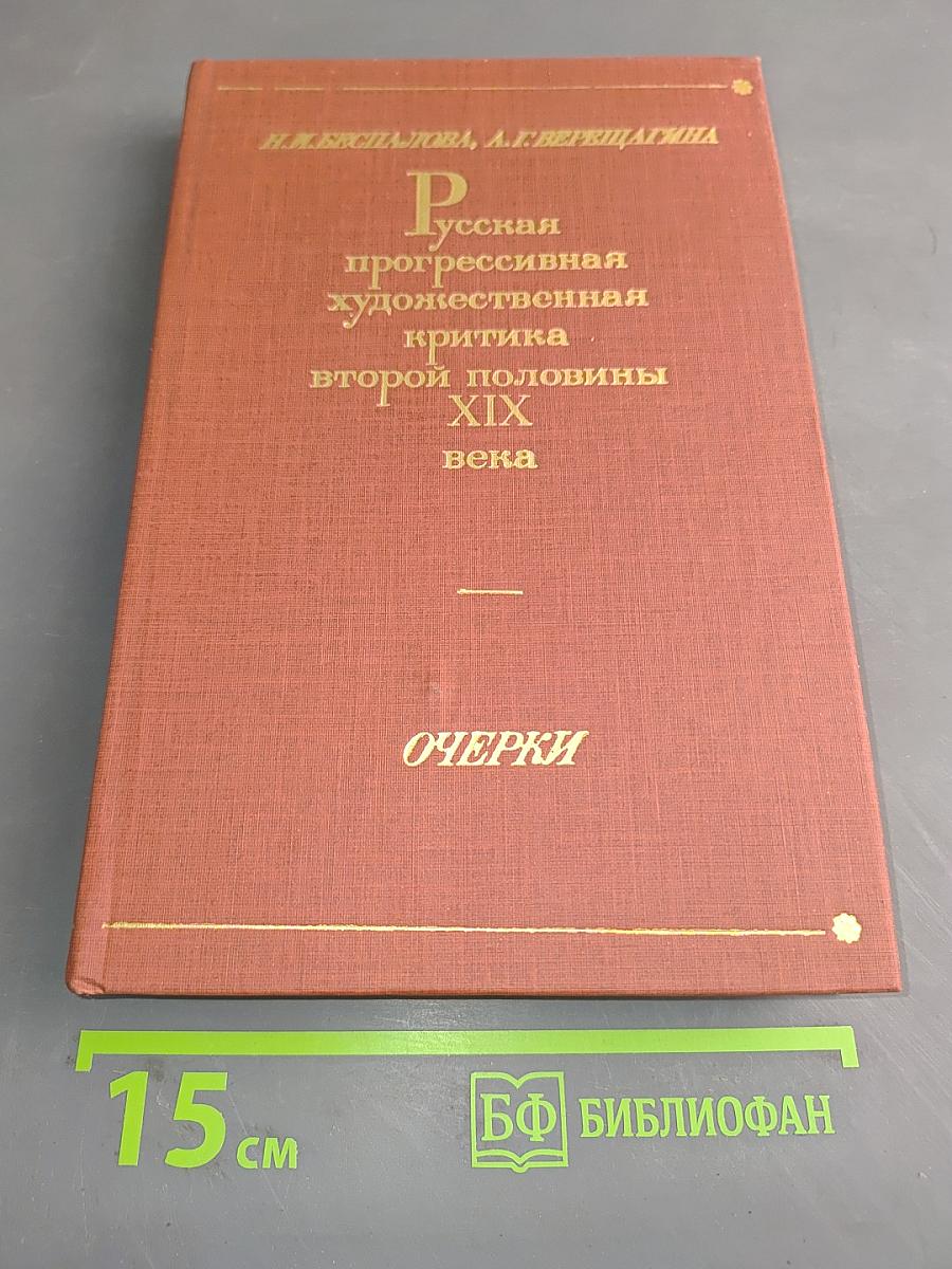Русская прогрессивная художественная критика второй половины XIX века. Очерки