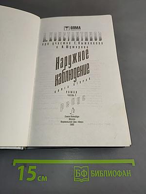 Наружное наблюдение. Ребус. Книга вторая