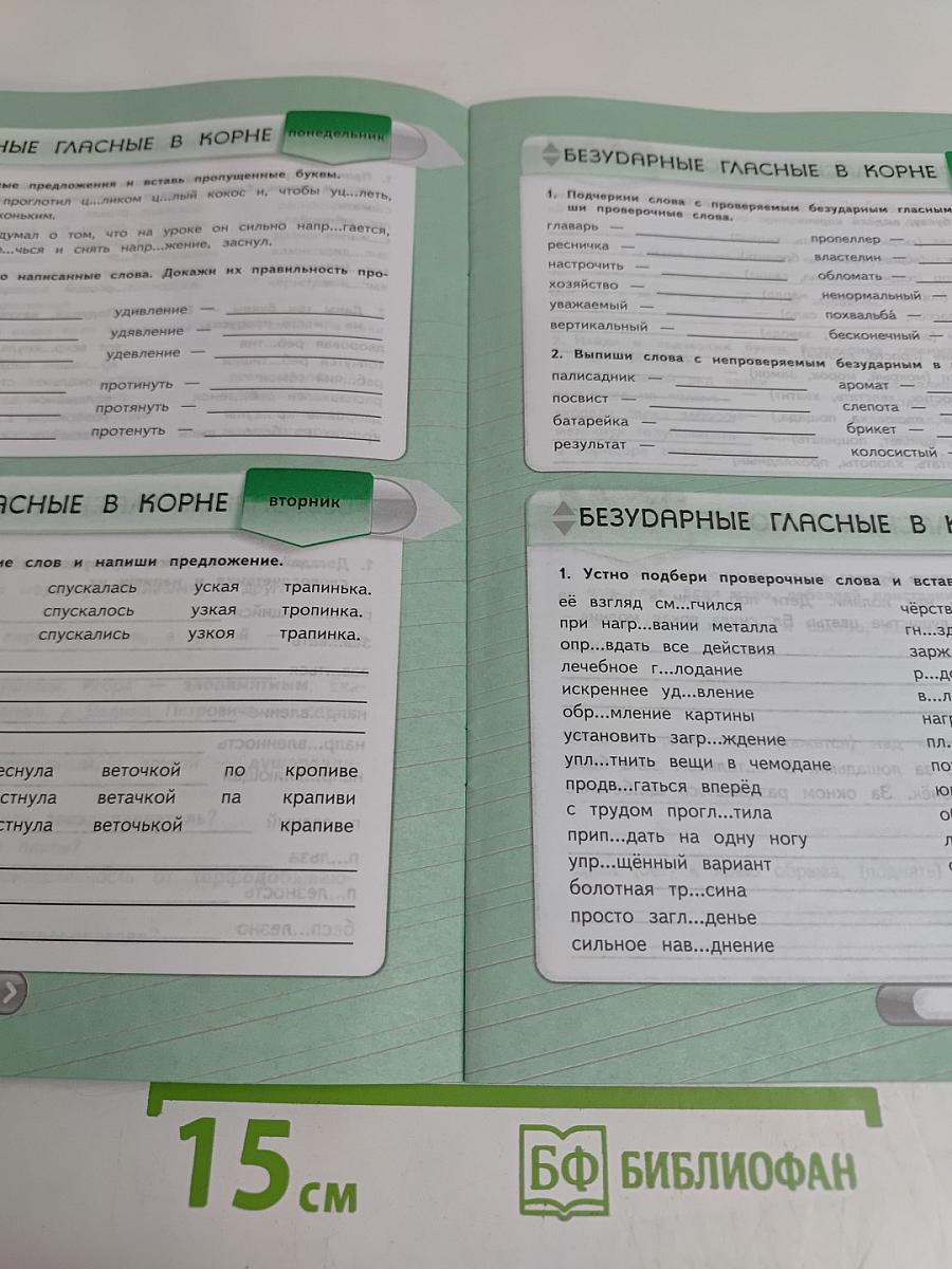 Русский язык. Задания на каждый день. 3 класс