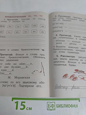 Русский язык. Рабочая тетрадь. 1 класс