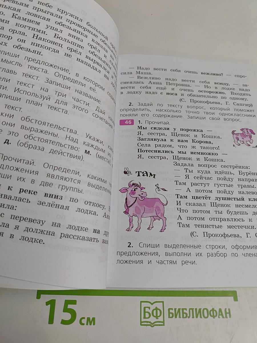 Русский язык. 4 класс. Учебник для общеобразовательных организаций. В двух частях. Часть 2
