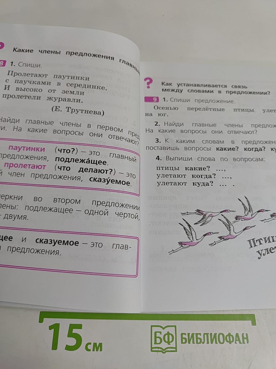 Русский язык. 2 класс. Учебник для общеобразовательных организаций. В двух частях. Часть 1