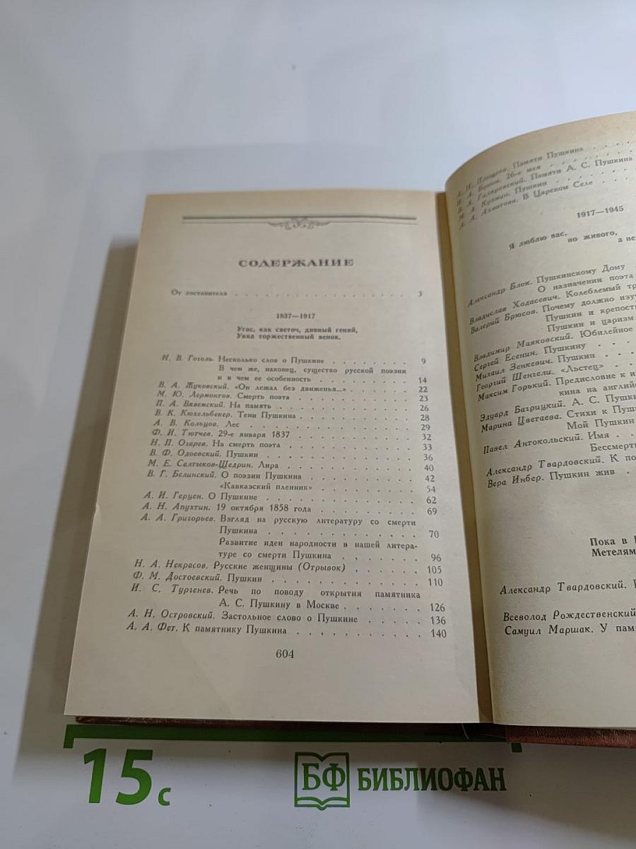 Светлое имя Пушкин. Проза, стихи, пьесы о нем