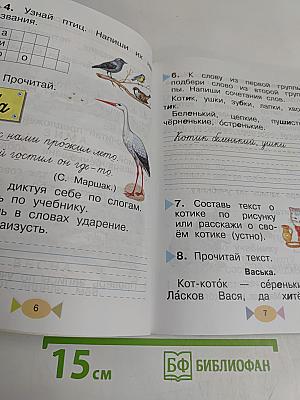Русский язык. Учебник для 1 класса начальной школы. 7-е издание, стереотипное