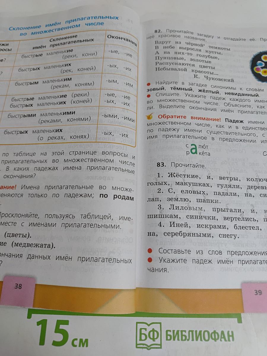 Русский язык. 4 класс. Учебник. В двух частях. Часть 2