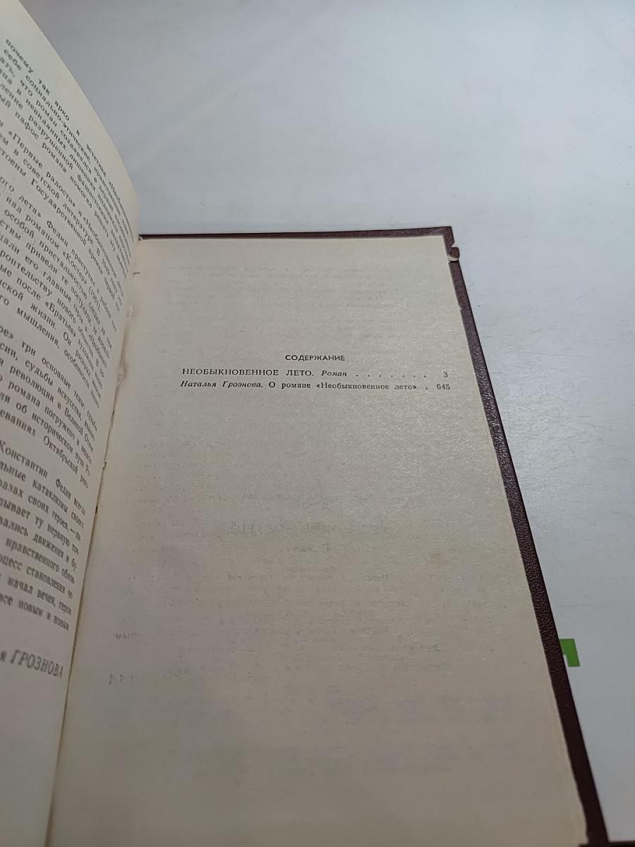 Необыкновенное лето