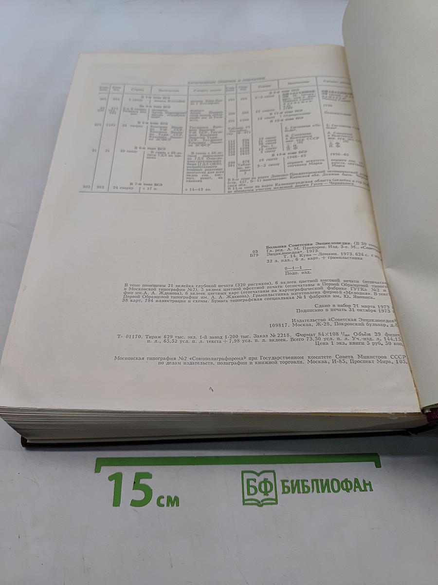 Большая Советская Энциклопедия. Том 14