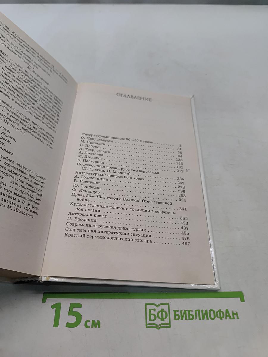 Русская литература. XX век. Часть 2. 11 класс