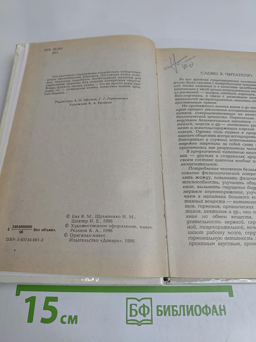 Пить или не пить? Пить!!! Напитки здоровья