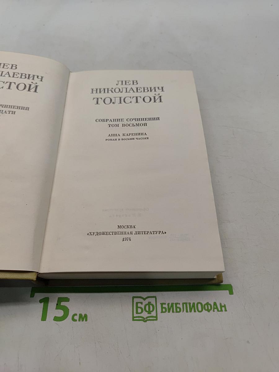 Анна Каренина. Роман в восьми частях. Часть первая - четвертая