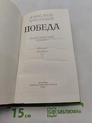 Победа. Политический роман. Книга вторая