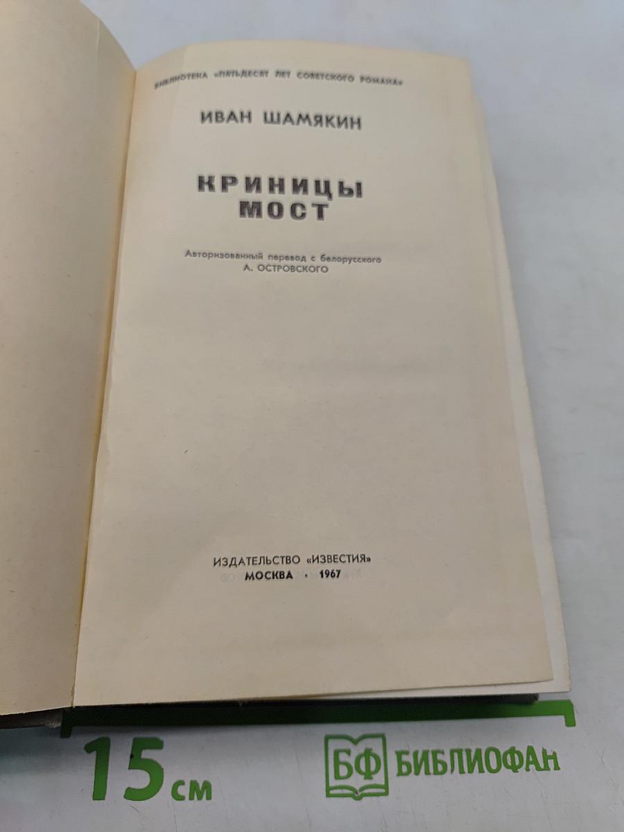 Криницы. Мост