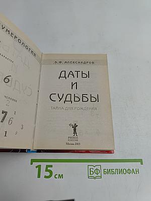Даты и судьбы. Тайны дня рождения