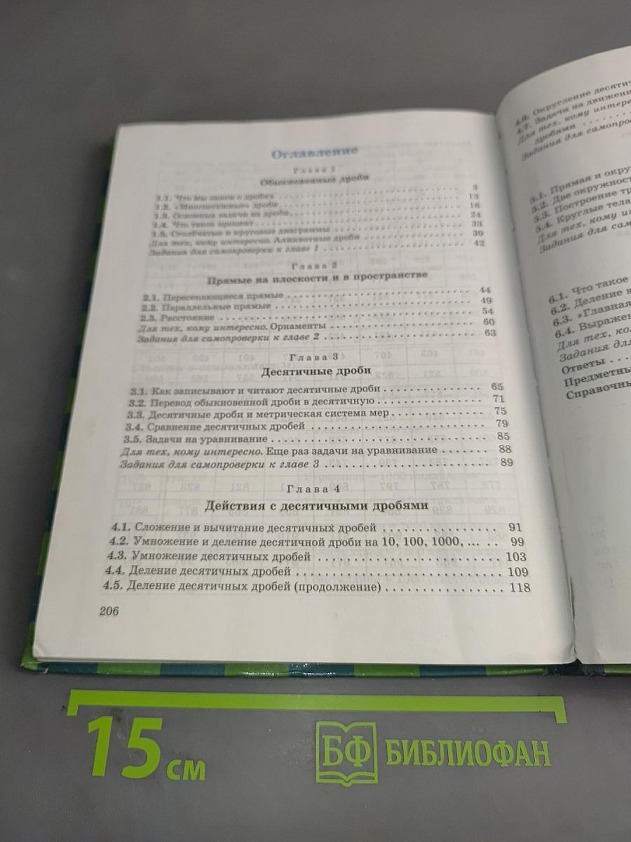 Математика. 6 класс. Часть 1
