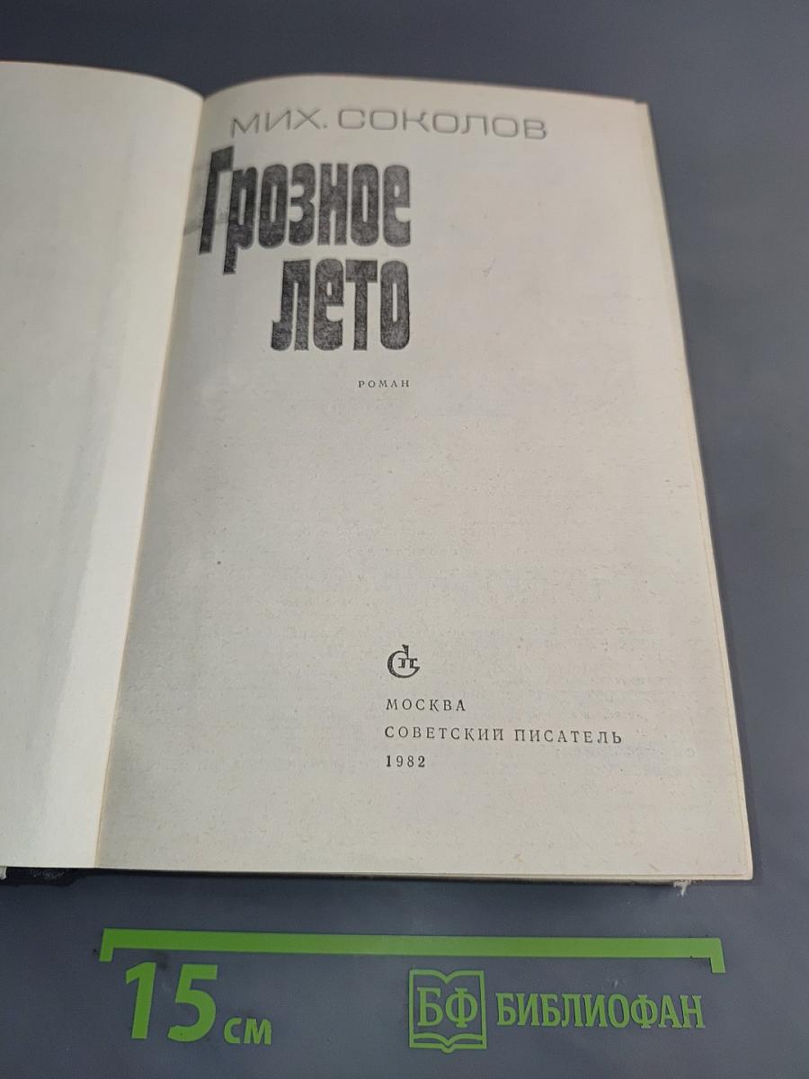 Грозное лето