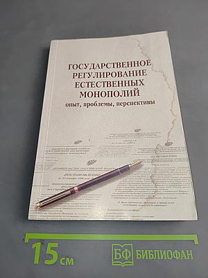 Государственное регулирование естественных монополий: опыт, проблемы, перспективы