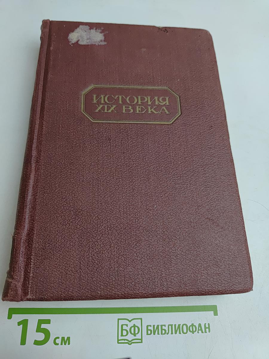 История XIX века. Том 1