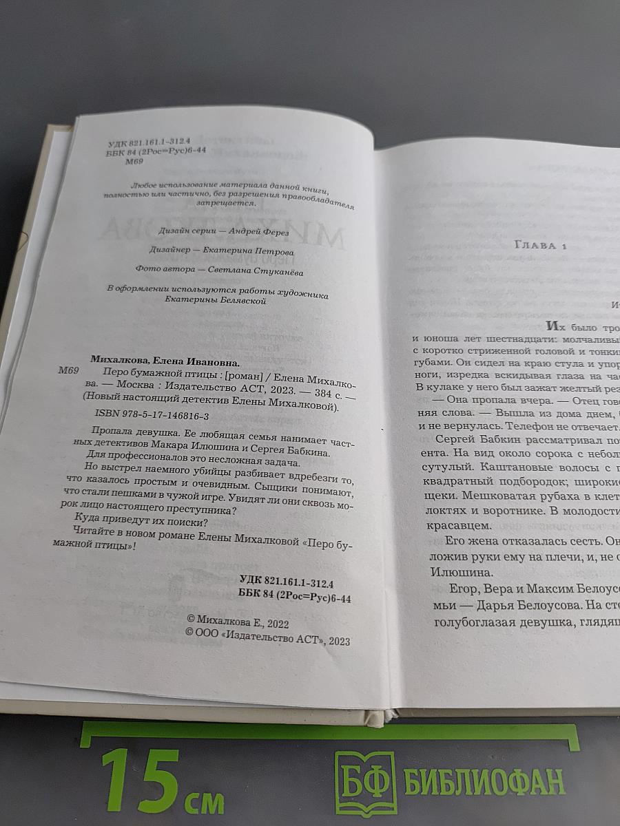 Перо бумажной птицы