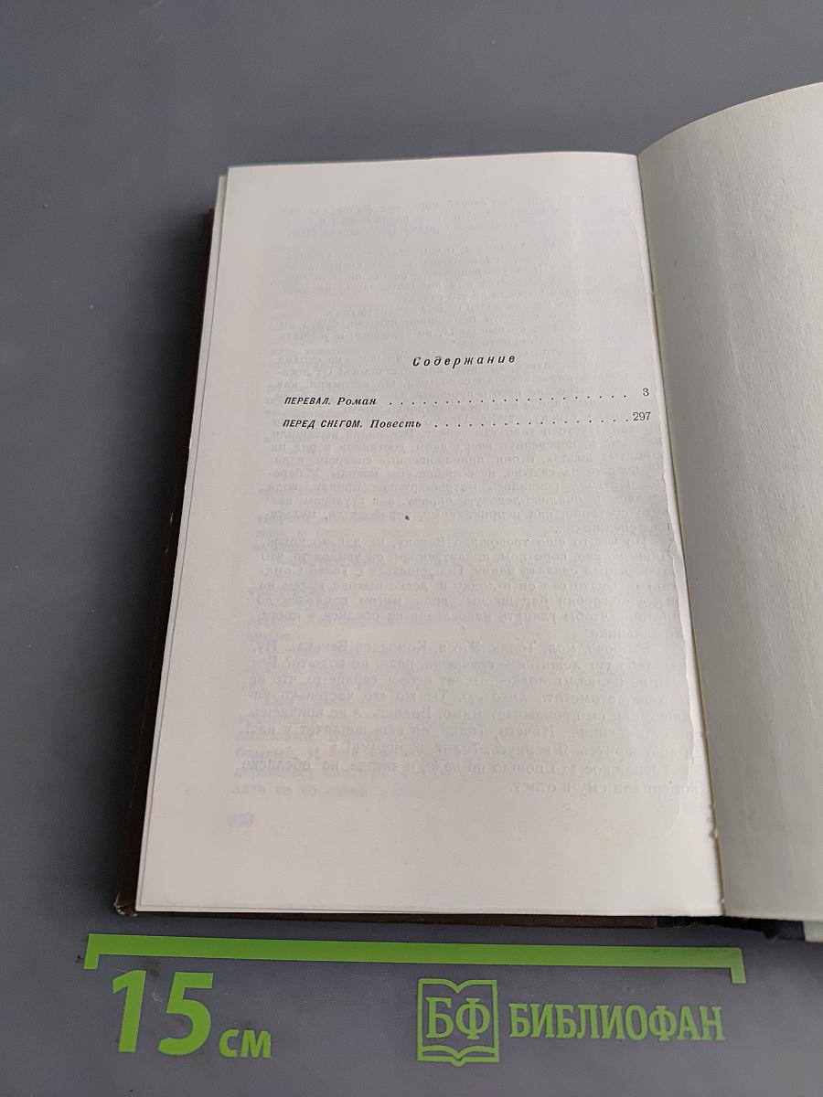 Перевал. Перед снегом