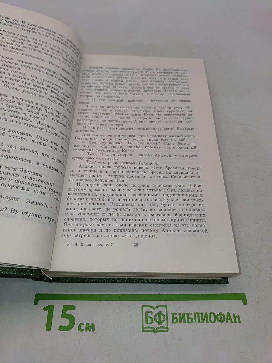 Ярослав Ивашкевич. Собрание сочинений. Том седьмой. Хвала и слава