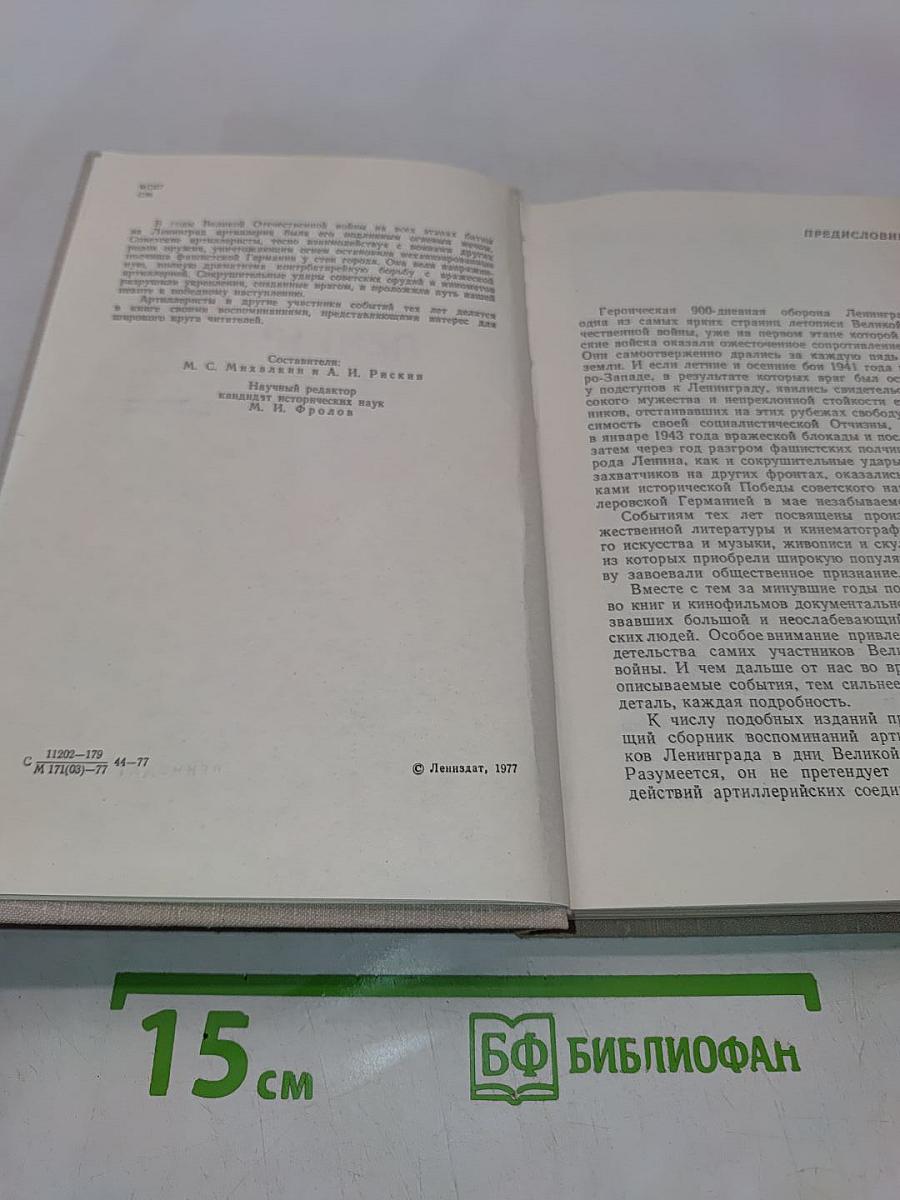 Огневой меч Ленинграда