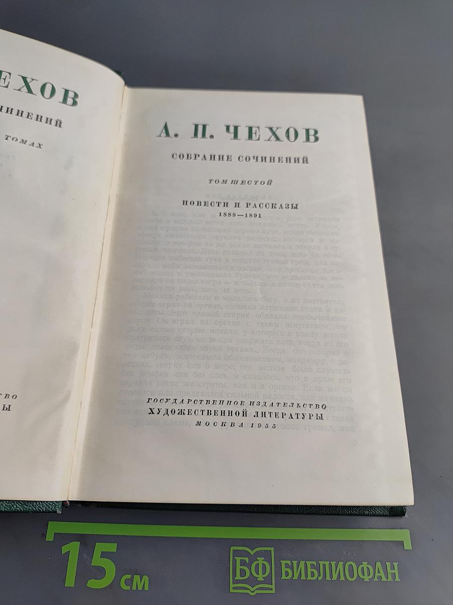 Собрание сочинений. Том шестой. Повести и рассказы 1888-1891