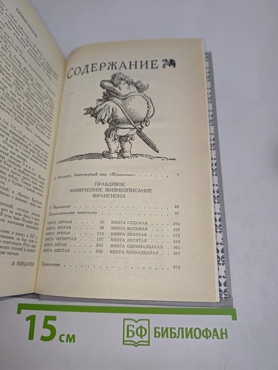 Правдивое комическое жизнеописание Франсиона