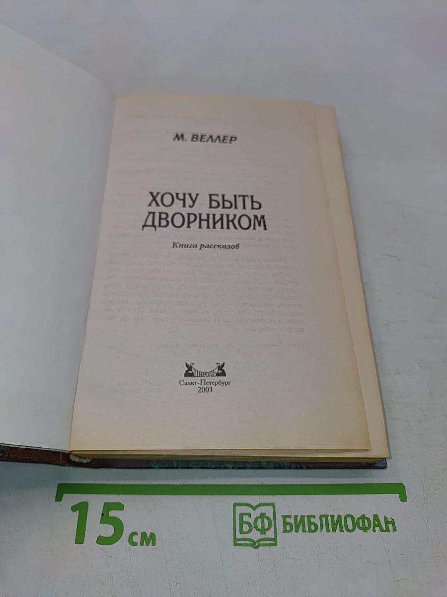 Хочу быть дворником