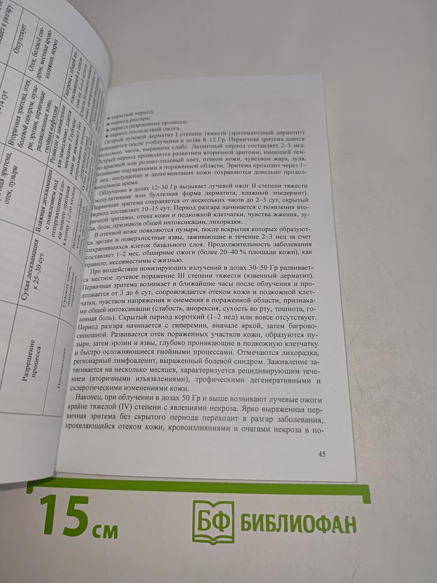 Радиационная медицина. Клиника, профилактика и лечение радиационных поражений. Часть II. Учебное пособие