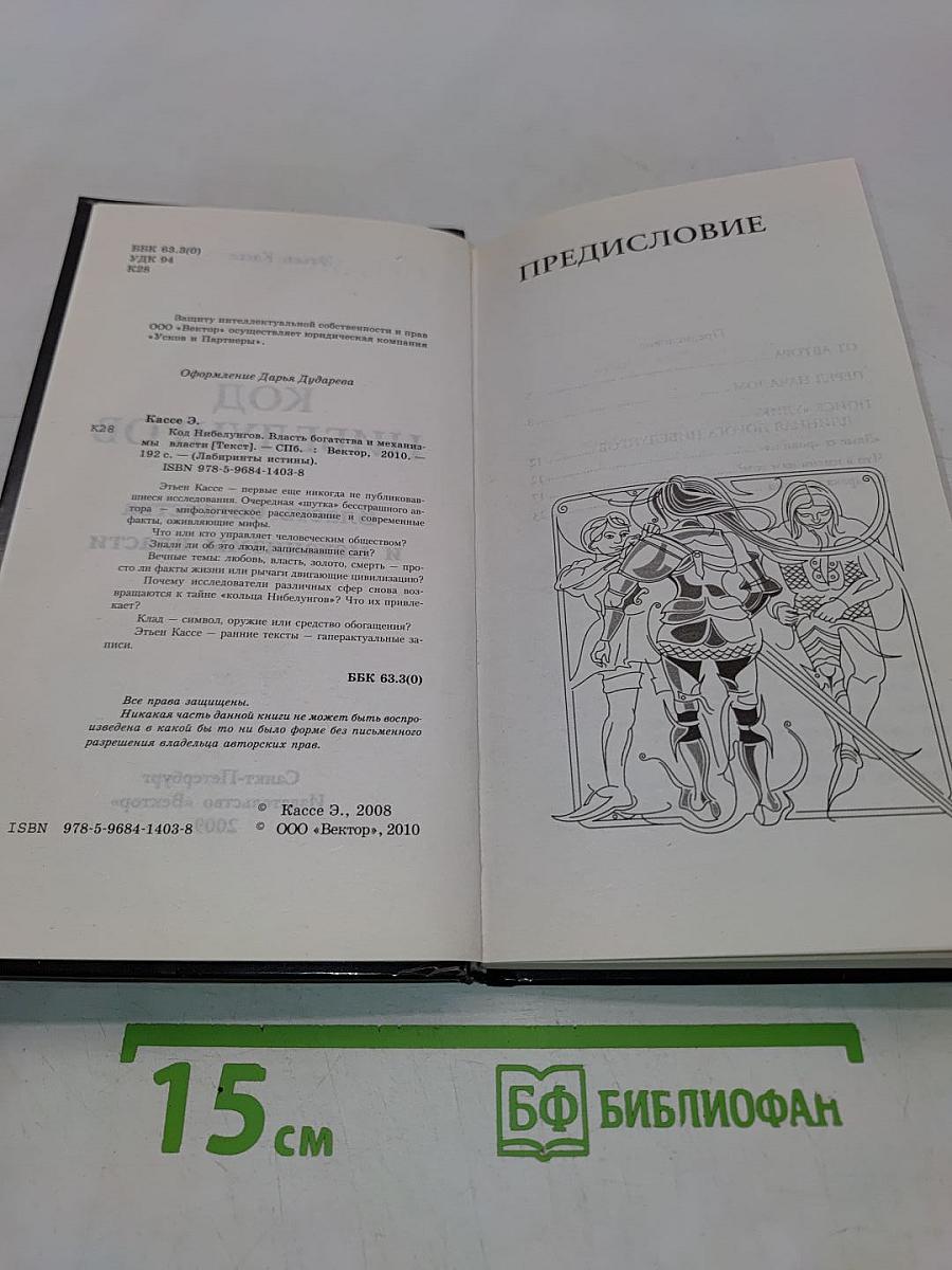 Код Нибелунгов. Власть богатства и механизмы власти