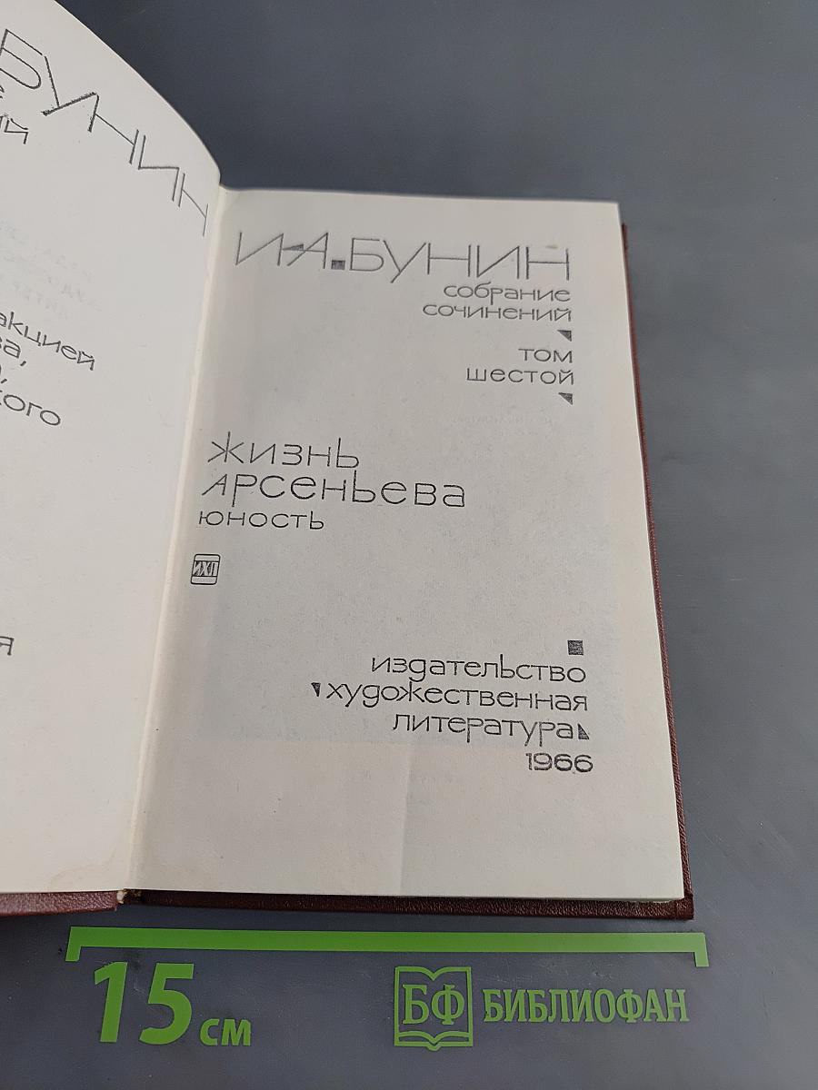 Жизнь Арсеньева. Собрание сочинений. Том шестой