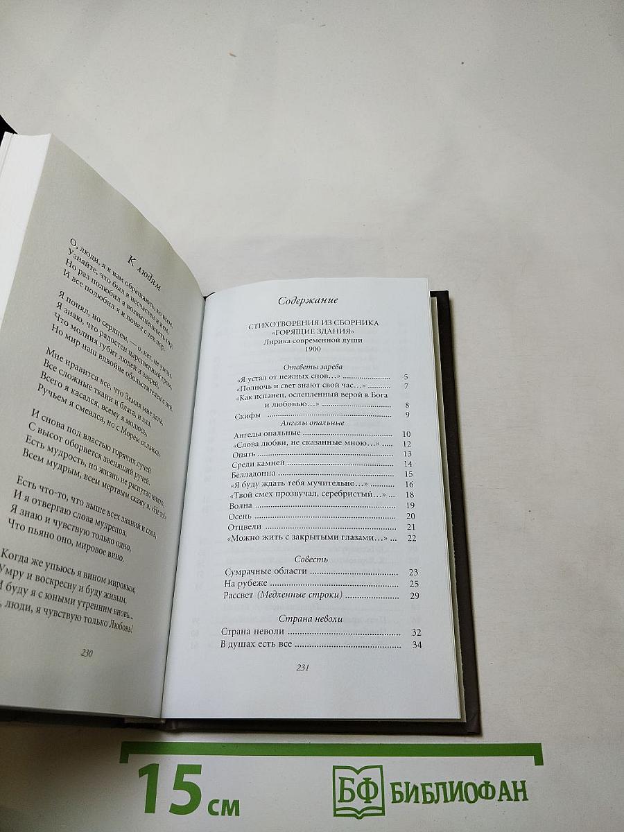 Константин Бальмонт. Четверогласие стихий