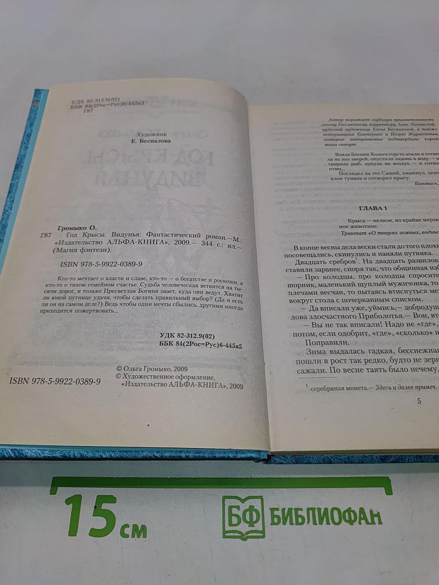 Год Крысы. Видунья