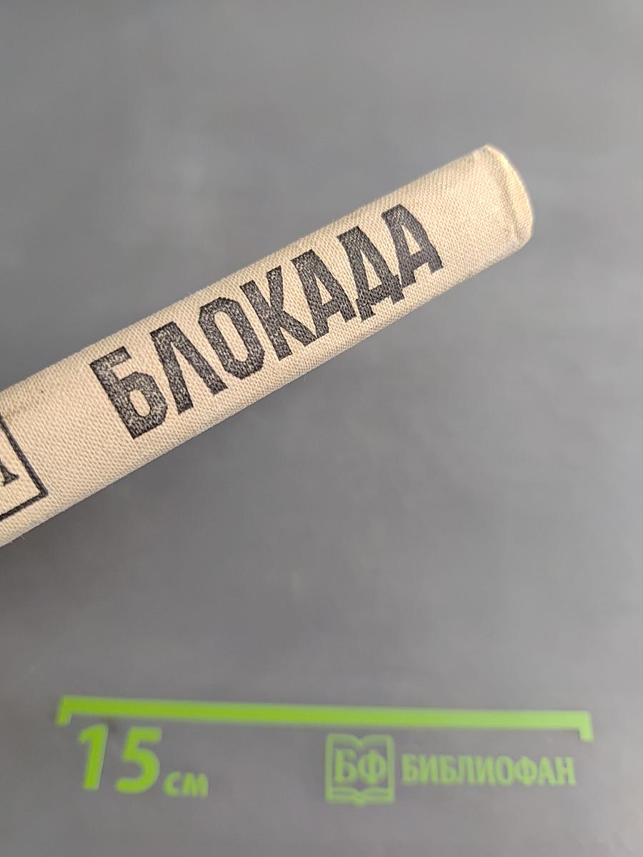 Блокада. Книга третья
