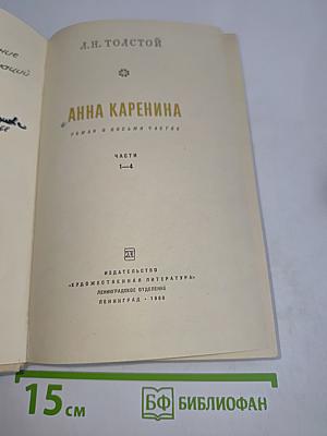 Анна Каренина. Часть 1-4
