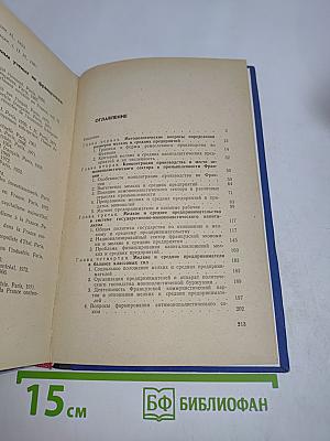 Мелкое и среднее предпринимательство в условиях господства монополий