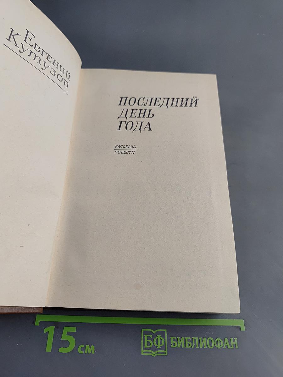 Последний день года