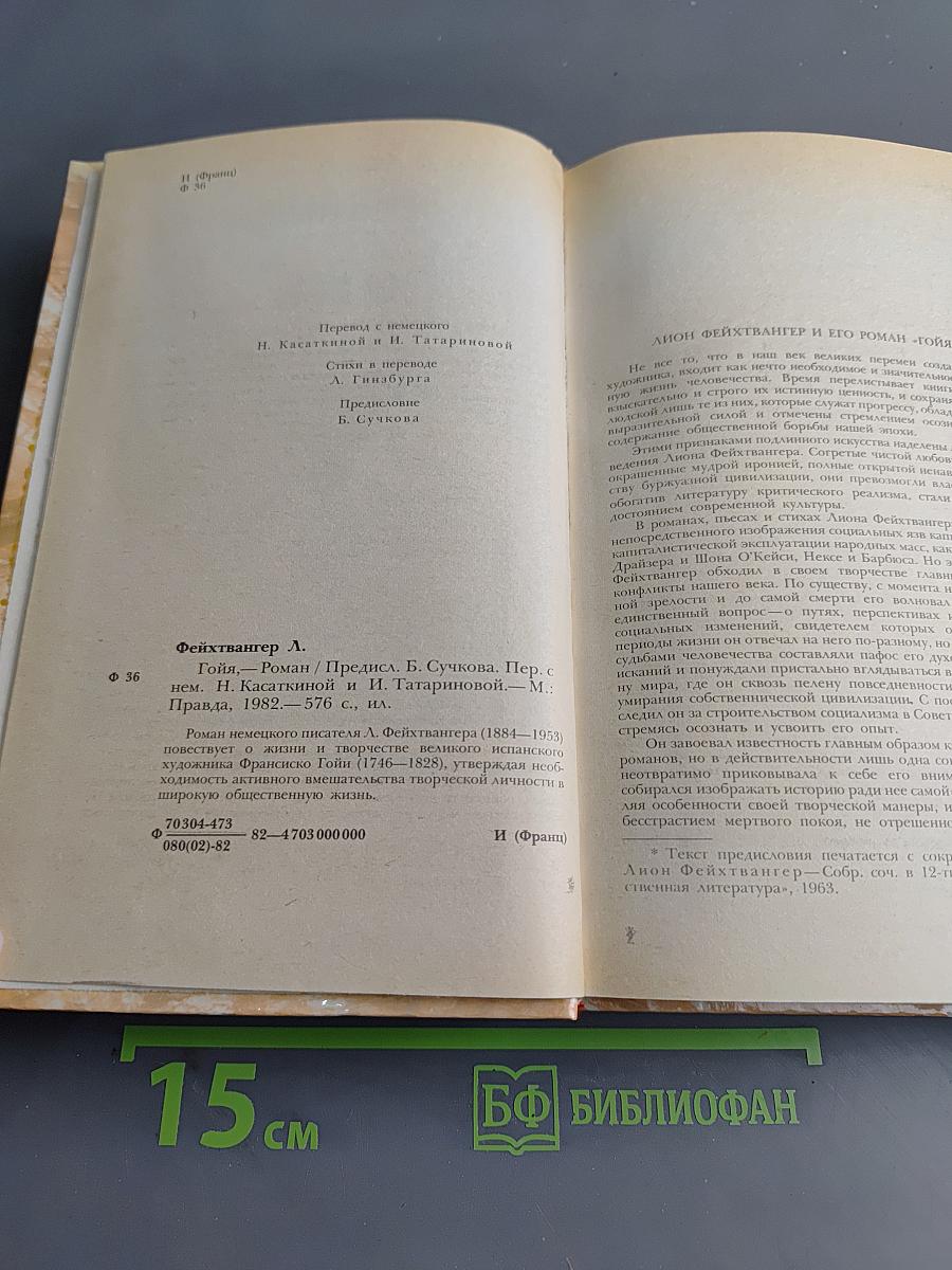 Гойя, или Тяжёлый путь познания