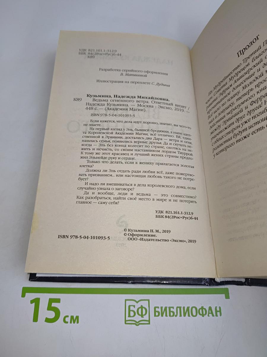 Ведьма огненного ветра. Ответный визит