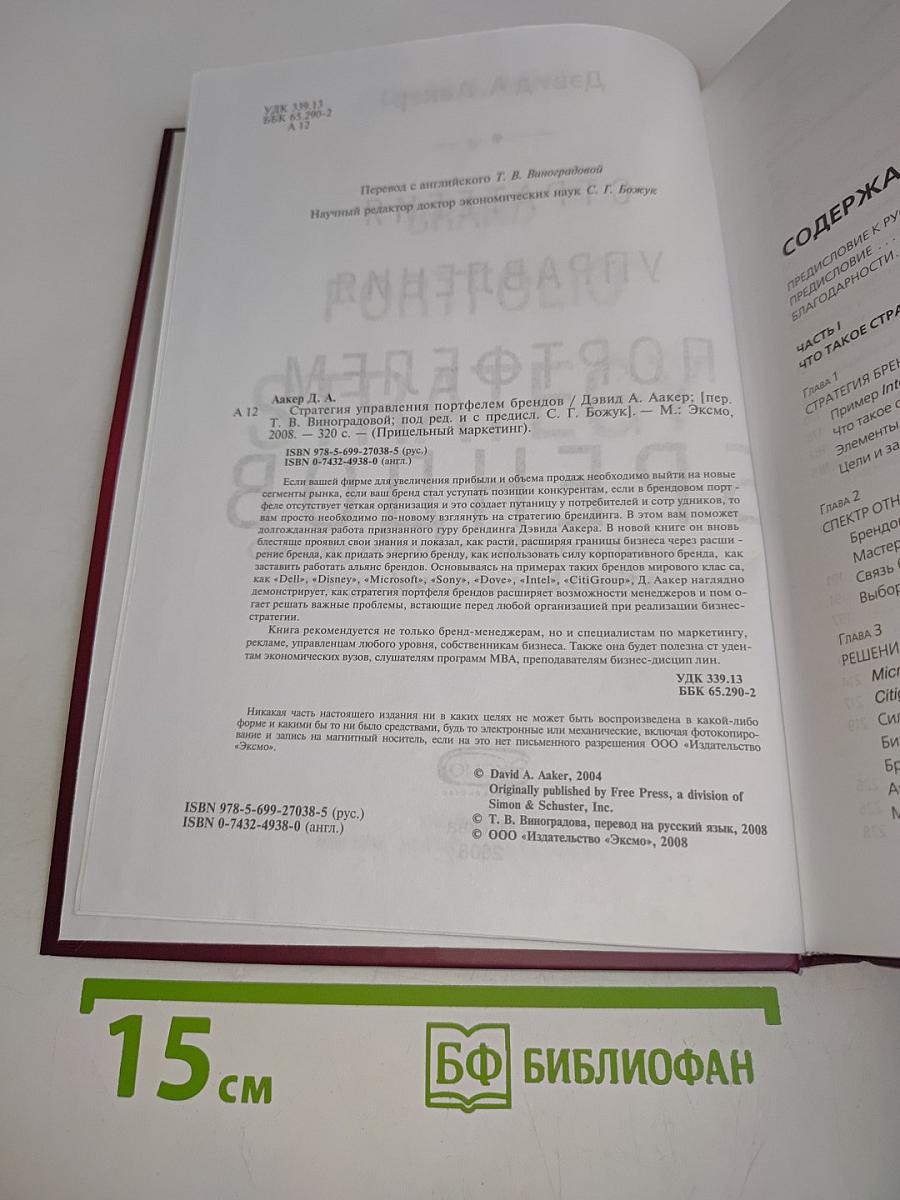 Стратегия управления портфелем брендов
