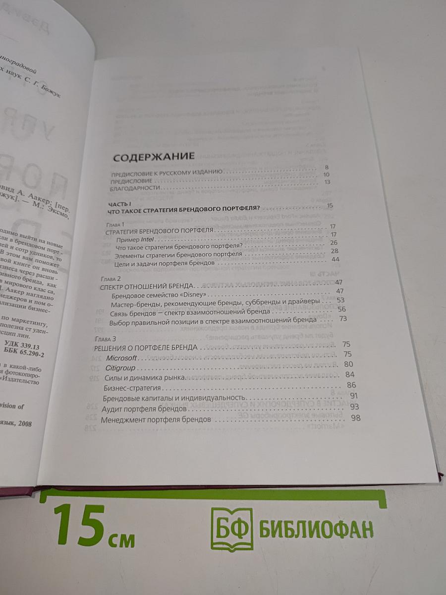 Стратегия управления портфелем брендов