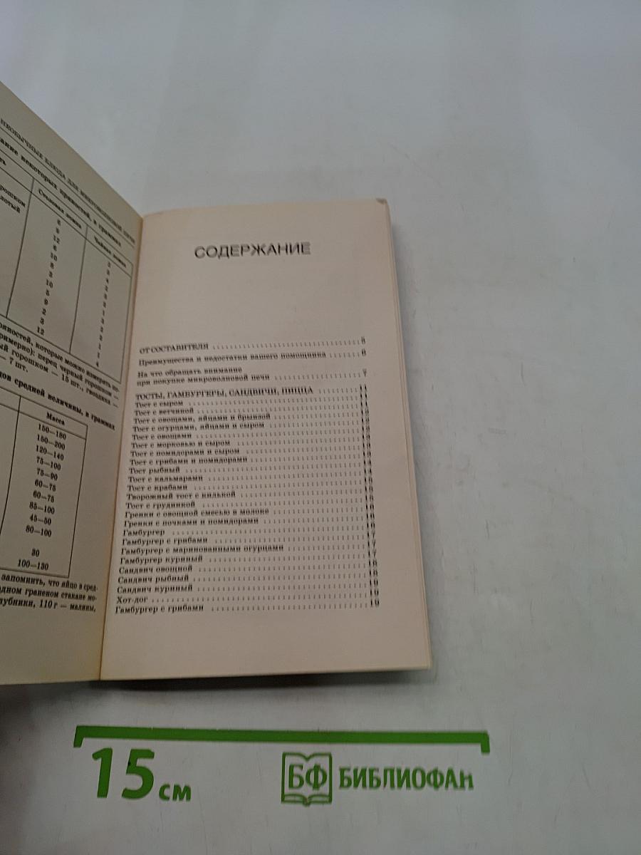 Необычные блюда из микроволновой печи