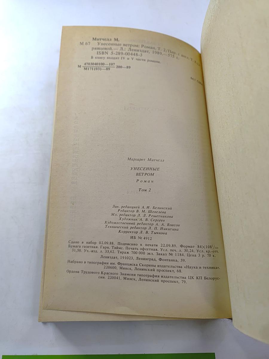 Унесенные ветром. Том 2