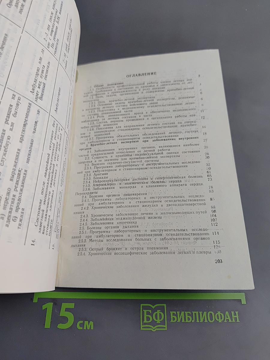 Врачебно-летняя экспертиза при заболеваниях внутренних органов