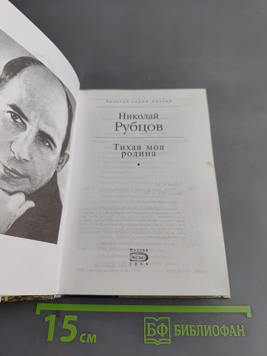 Тихая моя родина