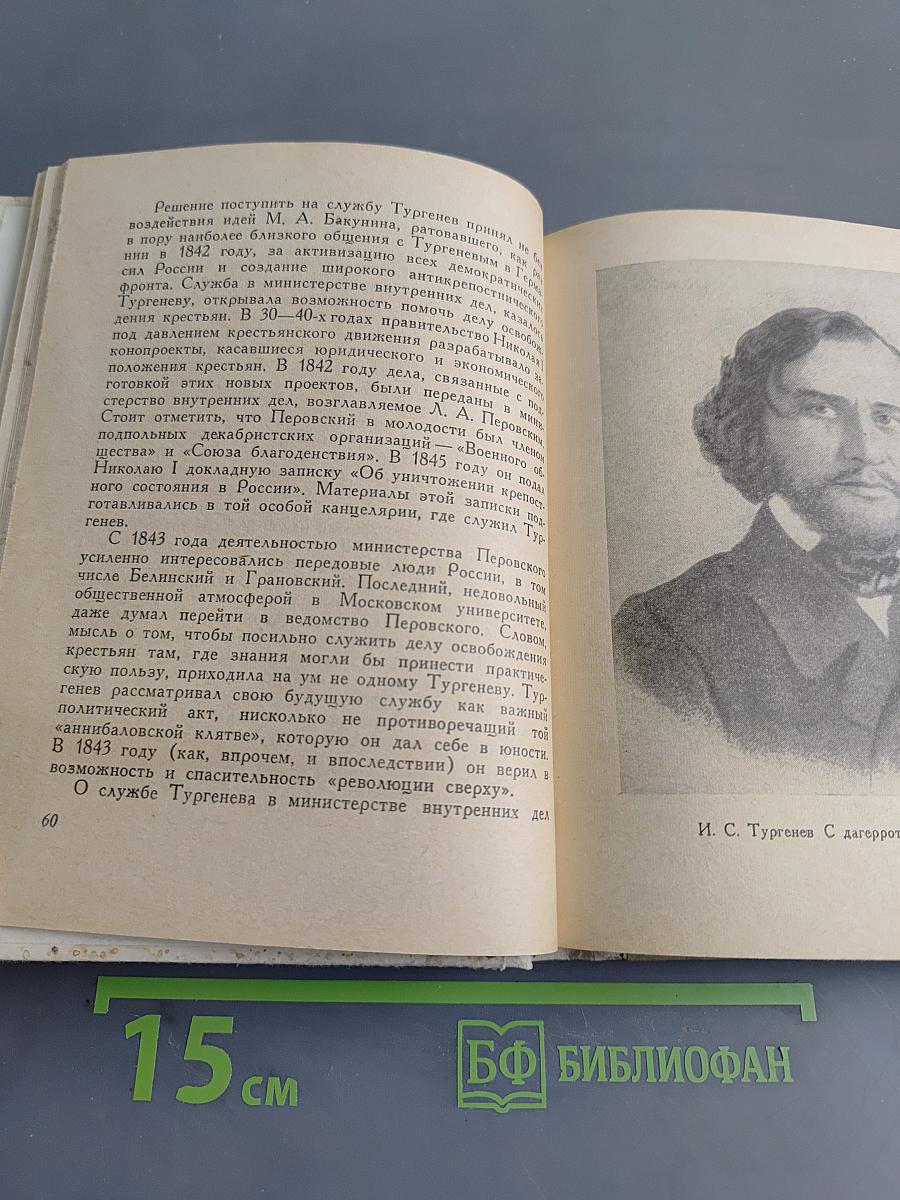 Тургенев в Петербурге
