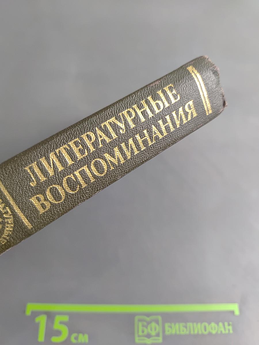 Литературные воспоминания