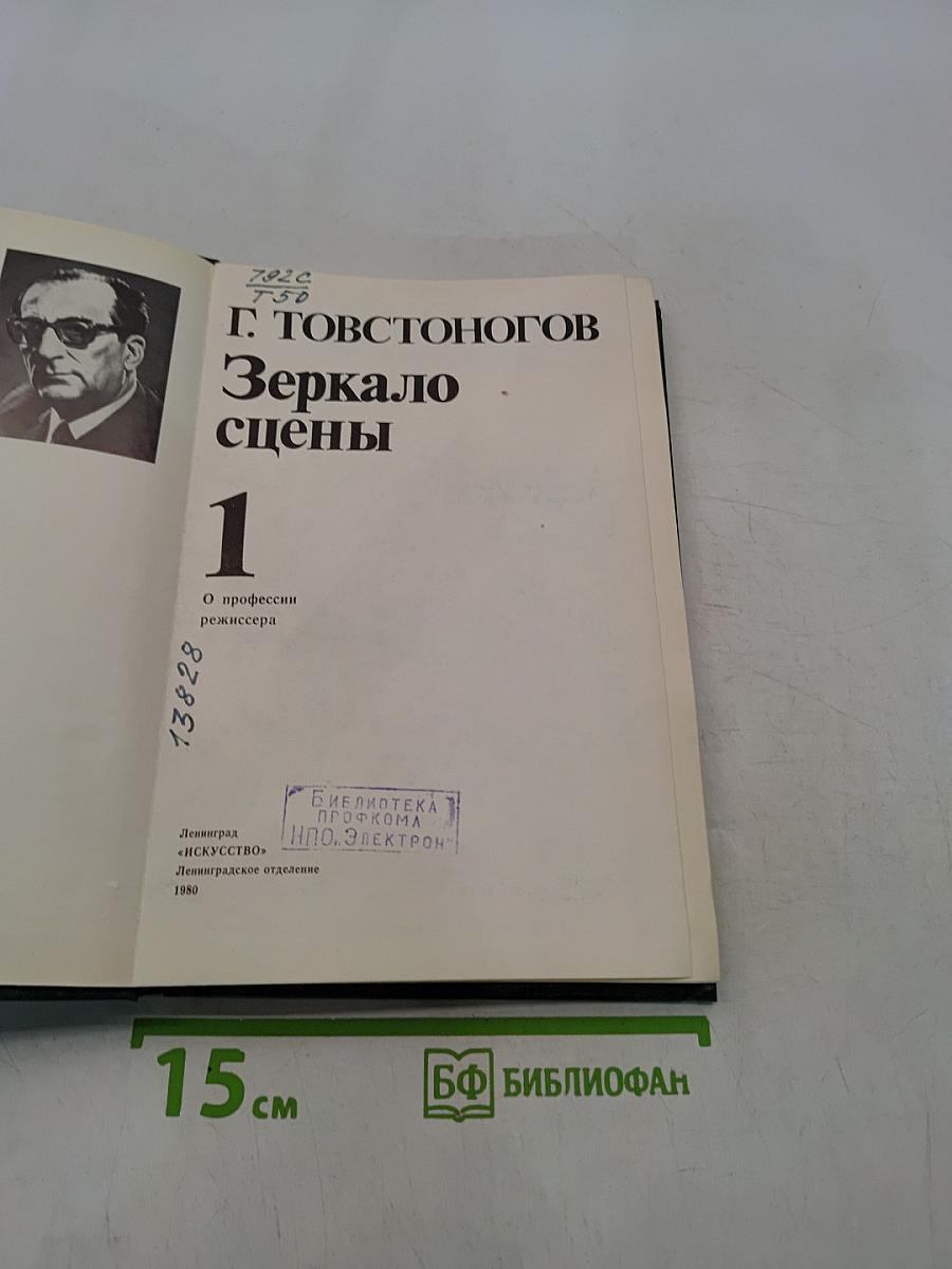 Зеркало сцены. Часть 1